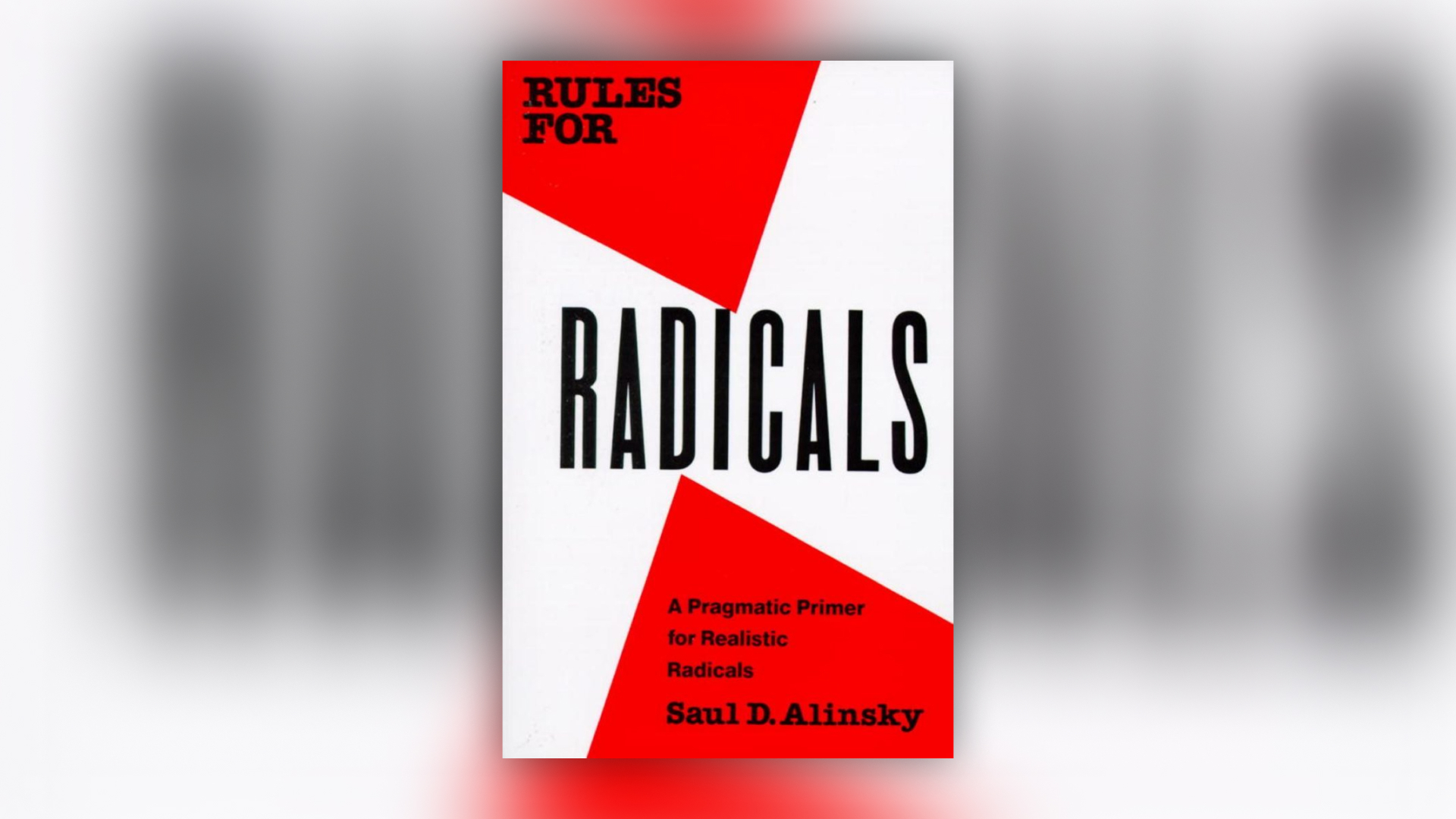 An image of the book cover 'Rules for Radicals'